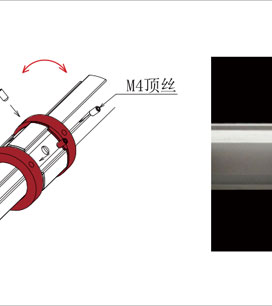 精益管旋轉(zhuǎn)套固定環(huán)安裝示意圖